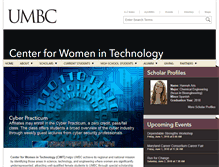 Tablet Screenshot of cwit.umbc.edu
