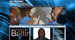 Desktop Screenshot of bel.umbc.edu