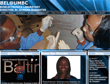 Tablet Screenshot of bel.umbc.edu