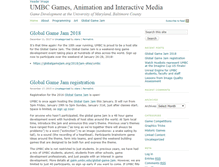 Tablet Screenshot of gaim.umbc.edu