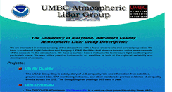 Desktop Screenshot of alg.umbc.edu