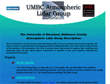 Tablet Screenshot of alg.umbc.edu