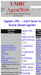 Mobile Screenshot of agents.umbc.edu