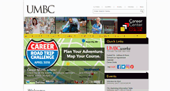 Desktop Screenshot of careers.umbc.edu